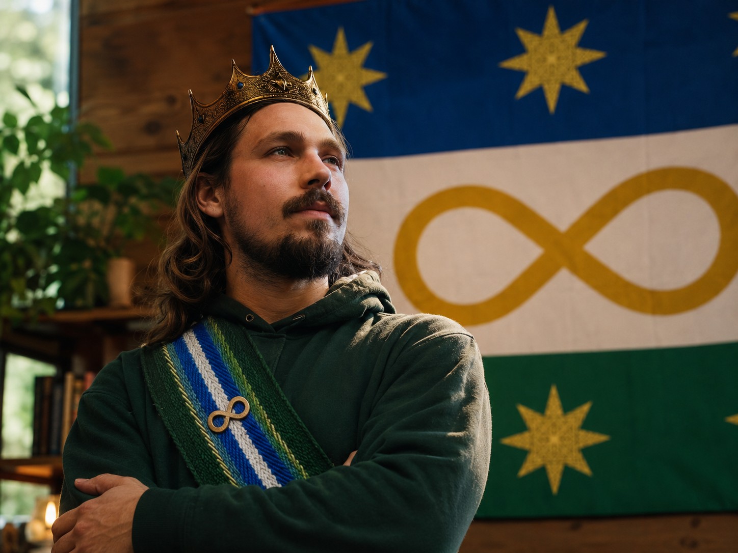 Curt The King inspired founder portrait